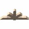 Ekena Millwork Redmond Smooth Timber Gable Bracket, Douglas Fir, 60"W x 25"H x 5 1/2"D x 5 1/2"F, 10/12 Pitch GBW060X25X0606RED00SDF - alternate 2